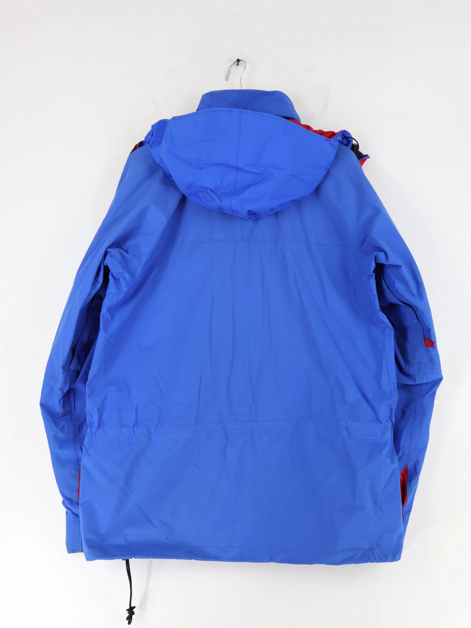 Vintage Mountain Equipment Co-Op Jacket Mens Large Blue Parka Coat Outdoors