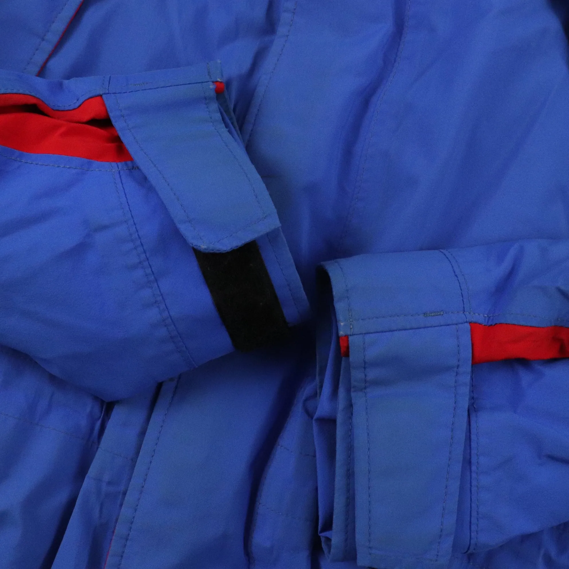 Vintage Mountain Equipment Co-Op Jacket Mens Large Blue Parka Coat Outdoors