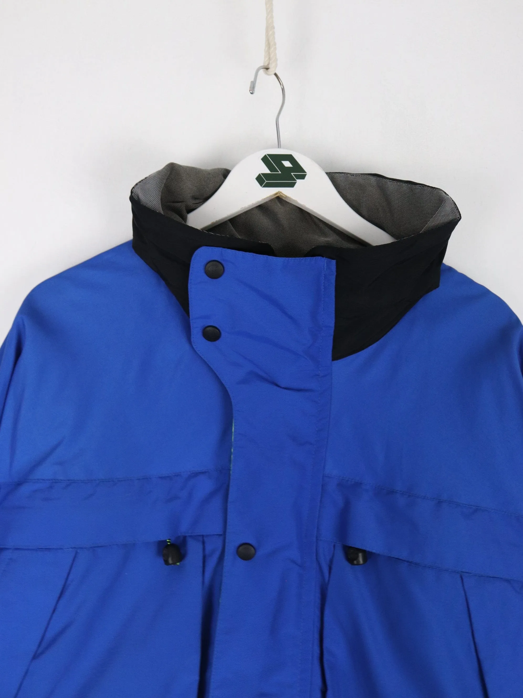 Vintage Nautica Competition Jacket Mens Large Blue Parka 90s
