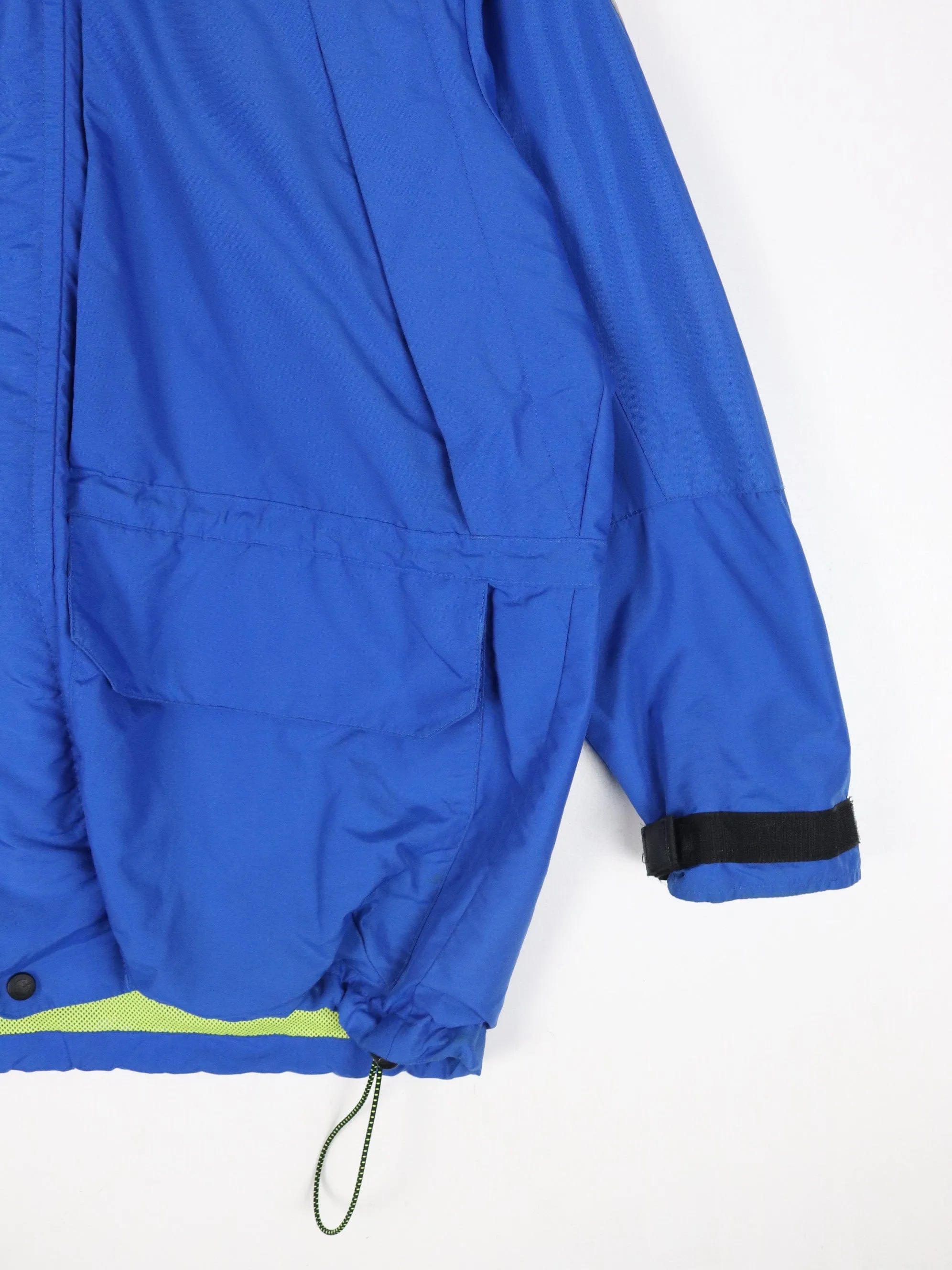 Vintage Nautica Competition Jacket Mens Large Blue Parka 90s