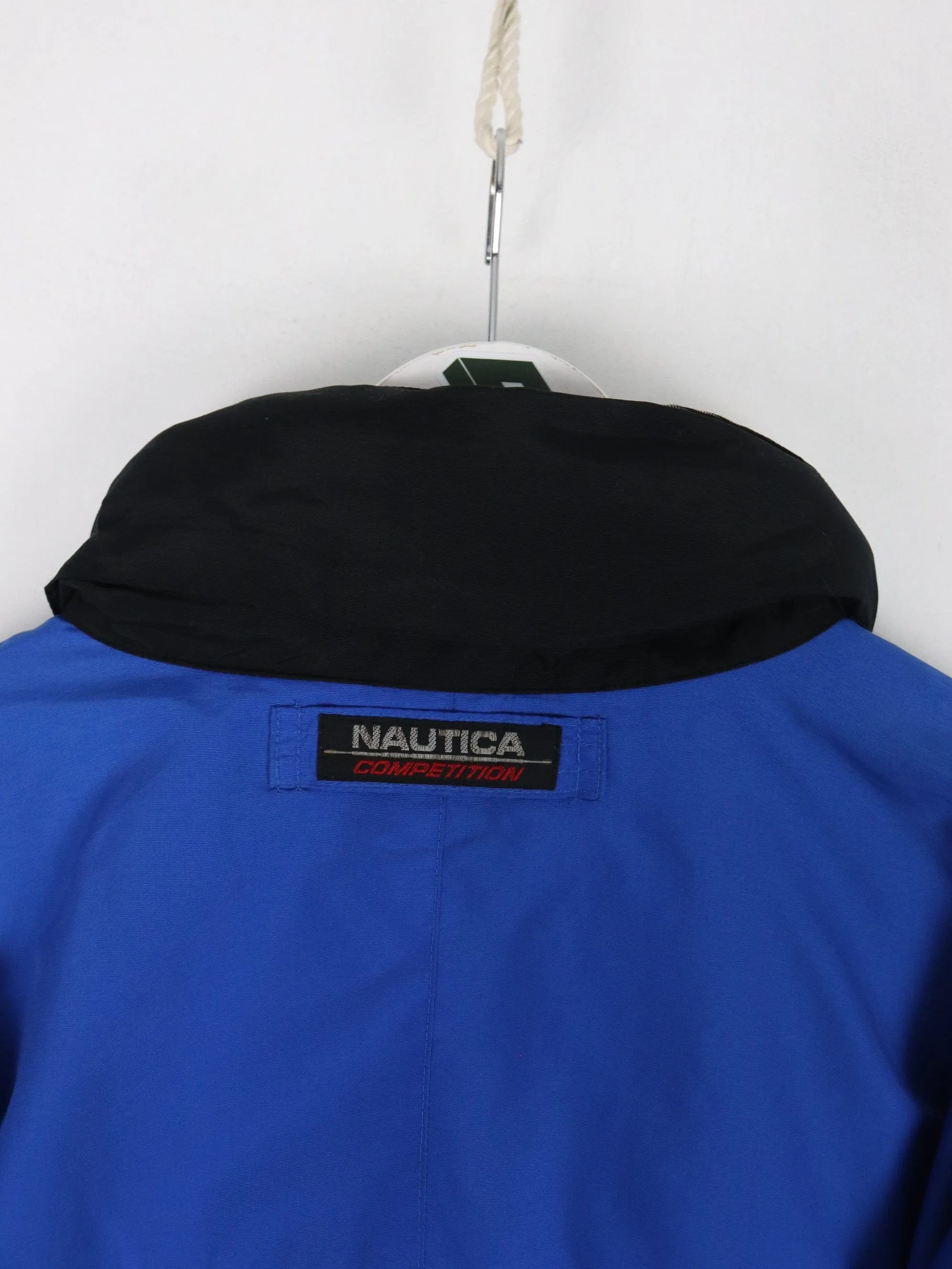 Vintage Nautica Competition Jacket Mens Large Blue Parka 90s