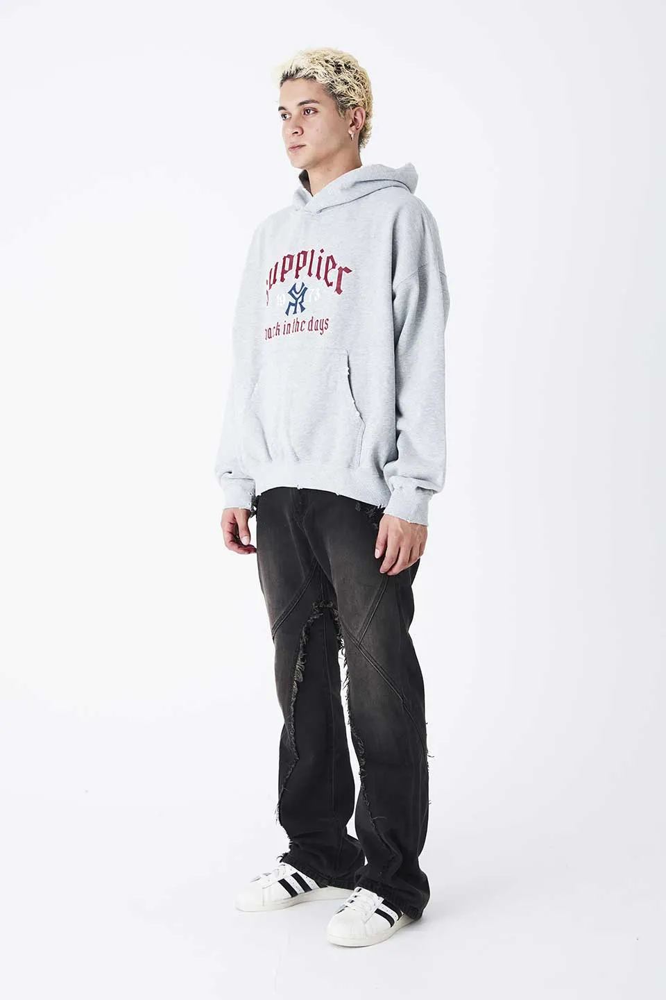Vintage Wash Logo Hoodie