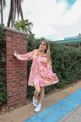 Whimsy Mini Shirt Dress