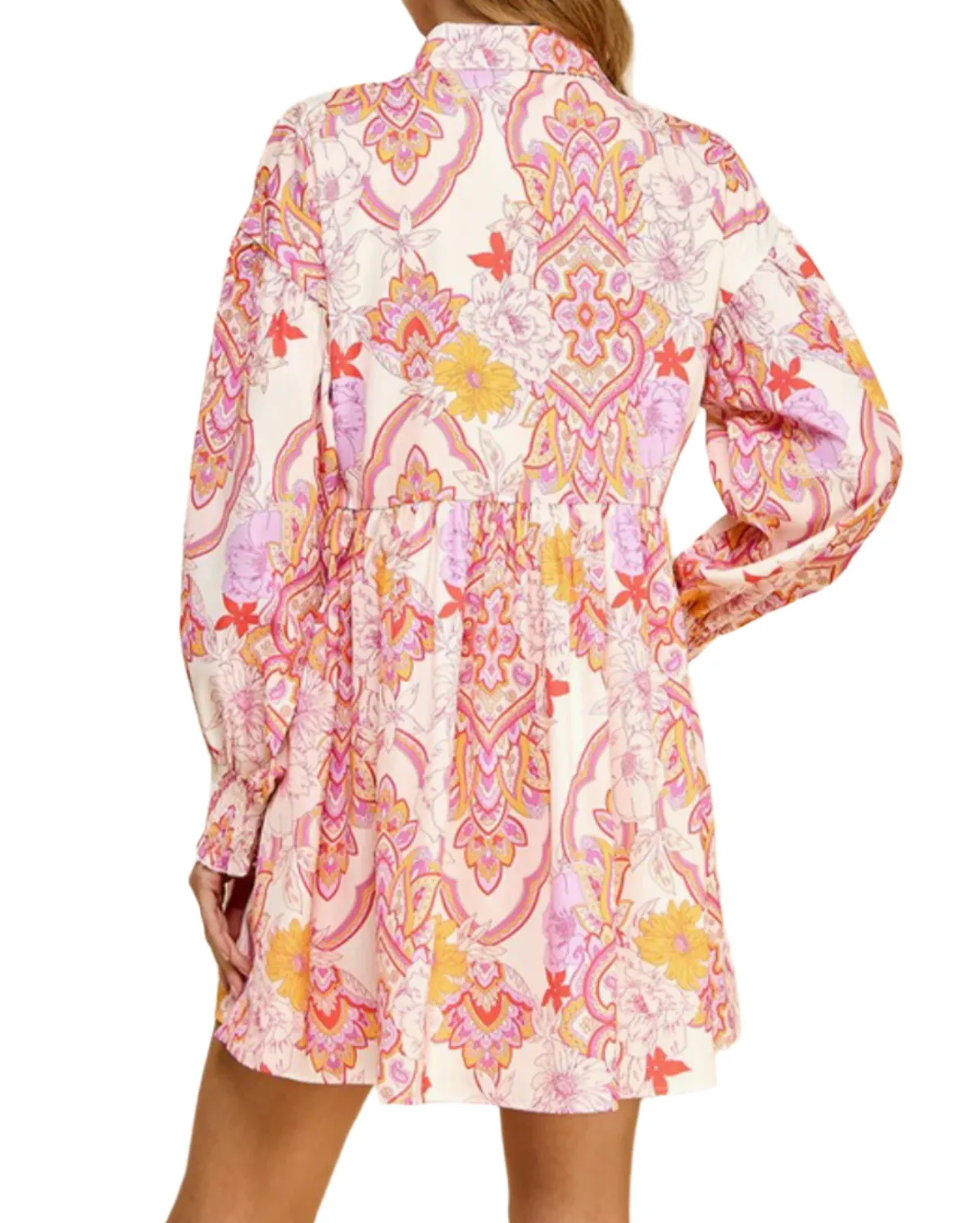 Whimsy Mini Shirt Dress