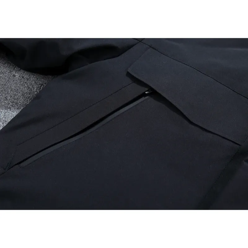 Wintold - Parka Winterjas Heren – Gevoerd met Afneembare Capuchon en Bontkraag