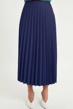 ZRF Women Pleated Basic Skirt - Indigo - Sint-Truiden